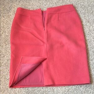 Talbots Pink Knee-Length Pencil Skirt with Slit Petite